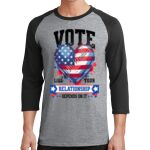 Core Blend 3/4 Sleeve Raglan Tee Thumbnail