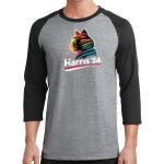 Core Blend 3/4 Sleeve Raglan Tee Thumbnail