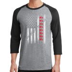 Core Blend 3/4 Sleeve Raglan Tee Thumbnail