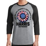 Core Blend 3/4 Sleeve Raglan Tee Thumbnail