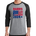 Core Blend 3/4 Sleeve Raglan Tee Thumbnail