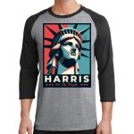 Core Blend 3/4 Sleeve Raglan Tee Thumbnail