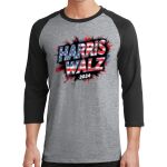 Core Blend 3/4 Sleeve Raglan Tee Thumbnail