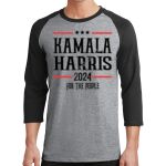 Core Blend 3/4 Sleeve Raglan Tee Thumbnail