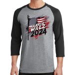 Core Blend 3/4 Sleeve Raglan Tee Thumbnail