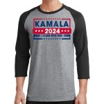 Core Blend 3/4 Sleeve Raglan Tee Thumbnail