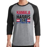 Core Blend 3/4 Sleeve Raglan Tee Thumbnail