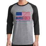 Core Blend 3/4 Sleeve Raglan Tee Thumbnail