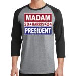 Core Blend 3/4 Sleeve Raglan Tee Thumbnail