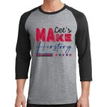 Core Blend 3/4 Sleeve Raglan Tee Thumbnail