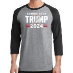 Core Blend 3/4 Sleeve Raglan Tee Thumbnail