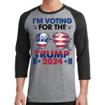 Core Blend 3/4 Sleeve Raglan Tee Thumbnail