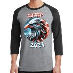 Core Blend 3/4 Sleeve Raglan Tee Thumbnail