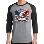 Core Blend 3/4 Sleeve Raglan Tee Thumbnail