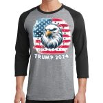 Core Blend 3/4 Sleeve Raglan Tee Thumbnail