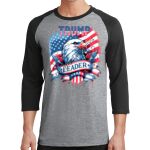 Core Blend 3/4 Sleeve Raglan Tee Thumbnail