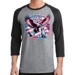 Core Blend 3/4 Sleeve Raglan Tee Thumbnail