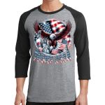 Core Blend 3/4 Sleeve Raglan Tee Thumbnail