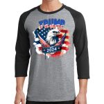 Core Blend 3/4 Sleeve Raglan Tee Thumbnail