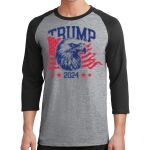 Core Blend 3/4 Sleeve Raglan Tee Thumbnail