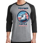 Core Blend 3/4 Sleeve Raglan Tee Thumbnail