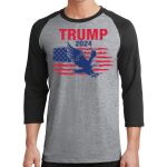 Core Blend 3/4 Sleeve Raglan Tee Thumbnail