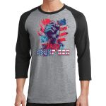Core Blend 3/4 Sleeve Raglan Tee Thumbnail