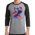 Core Blend 3/4 Sleeve Raglan Tee Thumbnail