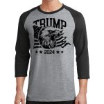 Core Blend 3/4 Sleeve Raglan Tee Thumbnail