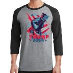 Core Blend 3/4 Sleeve Raglan Tee Thumbnail