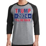 Core Blend 3/4 Sleeve Raglan Tee Thumbnail