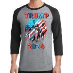 Core Blend 3/4 Sleeve Raglan Tee Thumbnail