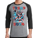 Core Blend 3/4 Sleeve Raglan Tee Thumbnail