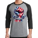 Core Blend 3/4 Sleeve Raglan Tee Thumbnail