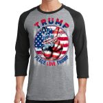 Core Blend 3/4 Sleeve Raglan Tee Thumbnail