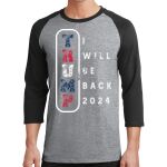 Core Blend 3/4 Sleeve Raglan Tee Thumbnail