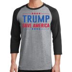 Core Blend 3/4 Sleeve Raglan Tee Thumbnail