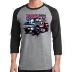 Core Blend 3/4 Sleeve Raglan Tee Thumbnail