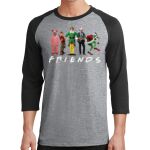 Core Blend 3/4 Sleeve Raglan Tee Thumbnail