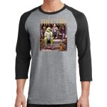 Core Blend 3/4 Sleeve Raglan Tee Thumbnail