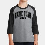 Youth Core Blend 3/4 Sleeve Raglan Tee Thumbnail