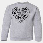 Youth Heavy Blend™ Crewneck Sweatshirt Thumbnail