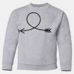 Youth Heavy Blend™ Crewneck Sweatshirt Thumbnail