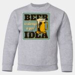 Youth Heavy Blend™ Crewneck Sweatshirt Thumbnail