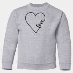 Youth Heavy Blend™ Crewneck Sweatshirt Thumbnail