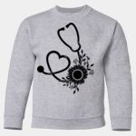 Youth Heavy Blend™ Crewneck Sweatshirt Thumbnail