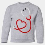 Youth Heavy Blend™ Crewneck Sweatshirt Thumbnail