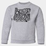 Youth Heavy Blend™ Crewneck Sweatshirt Thumbnail